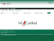 Tablet Screenshot of nccardinal.org